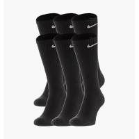 Носки унисекс Nike U EVERYDAY CUSH CREW (6 пар) Black