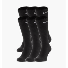 Шкарпетки унісекс Nike U EVERYDAY CUSH CREW (6 пар) Black