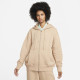 толстовка женская (костюм) Nike FLC FZ OS HOODIE