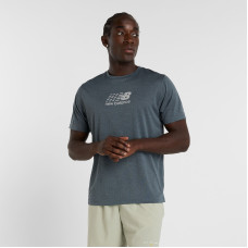 футболка NewBalance чол. athletics reflective graphic сір