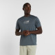 футболка NewBalance чол. athletics reflective graphic сер