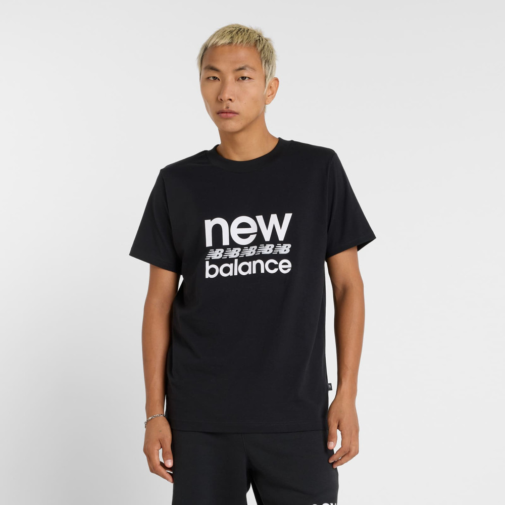футболка NewBalance муж. sport graphic черн