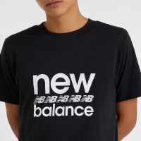 футболка NewBalance муж. sport graphic черн