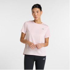 футболка NewBalance  жін. sport essentials рожев