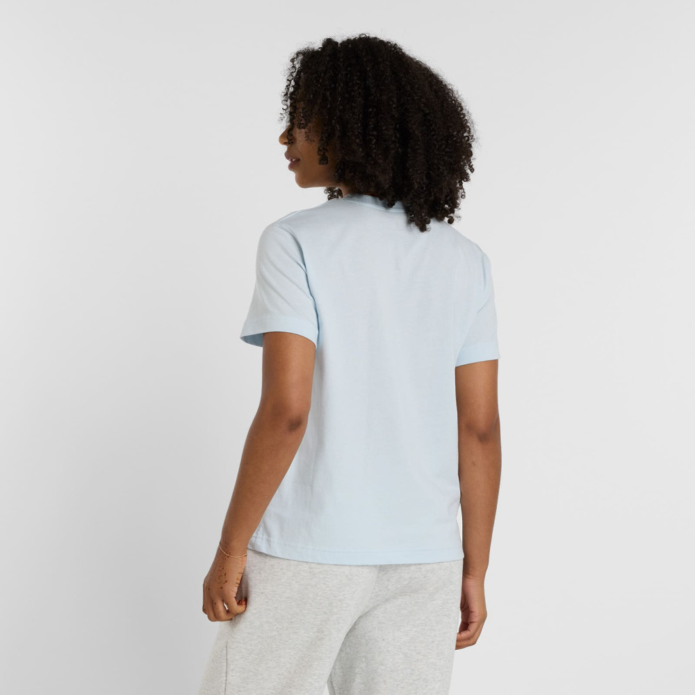  футболка NewBalance жен. sport essentials jersey гол.
