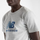 футболка муж. NB Sport Essentials Gradient Logo серая
