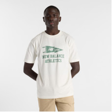 футболка чол. NB Varsity Pennant беж.