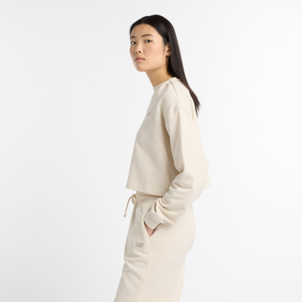 Свитшот женский (костюм) NB Coastal Fleece беж.