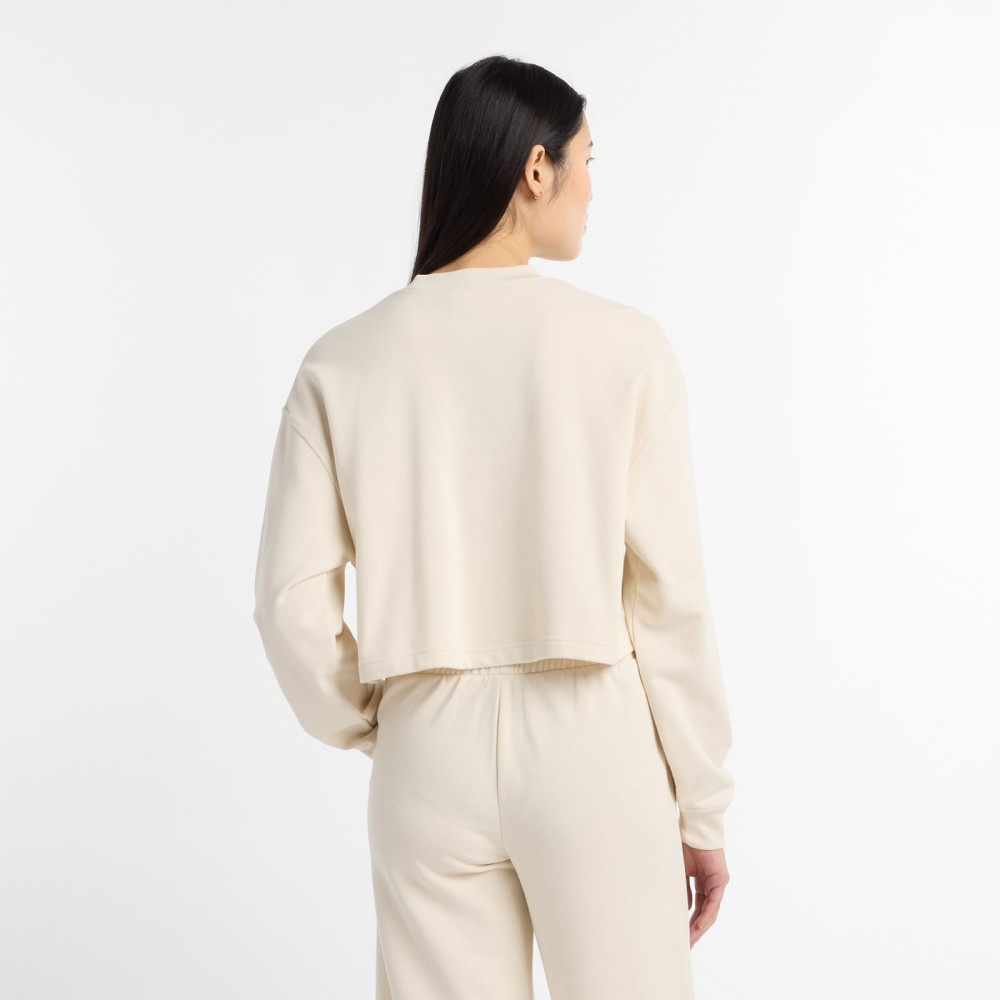 Свитшот женский (костюм) NB Coastal Fleece беж.