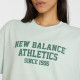 футболка жен. NB Athletics Varsity Os св.зелен.