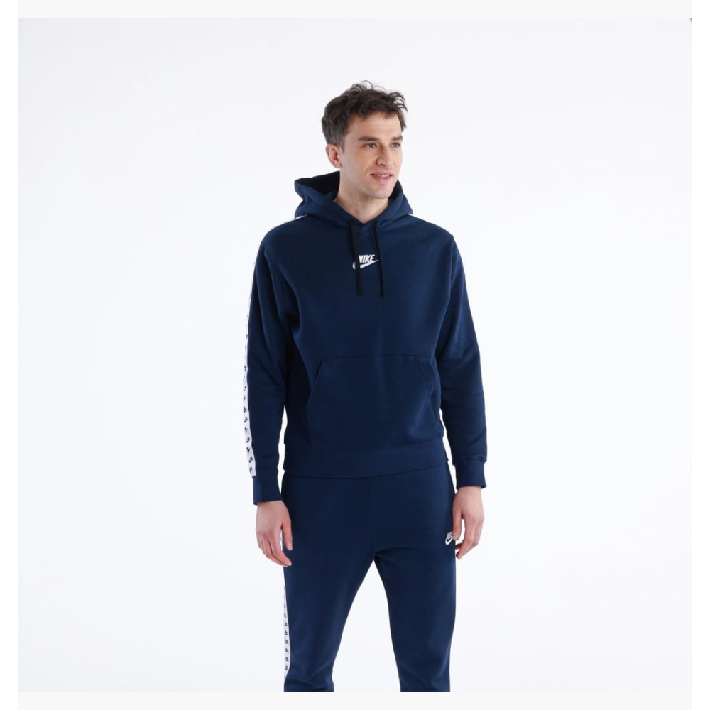 Спортивний костюм чоловічий Nike Essential Hooded Tracksuit Blue 