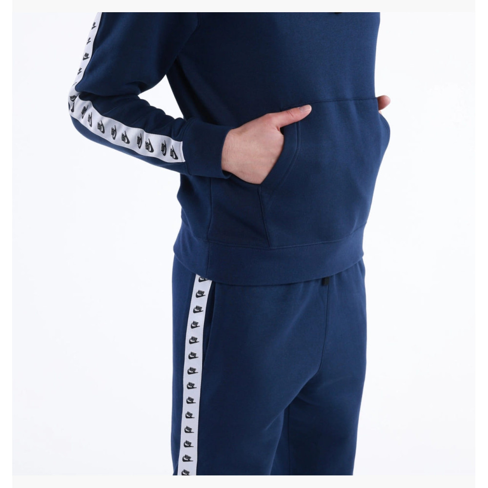 Спортивний костюм чоловічий Nike Essential Hooded Tracksuit Blue 