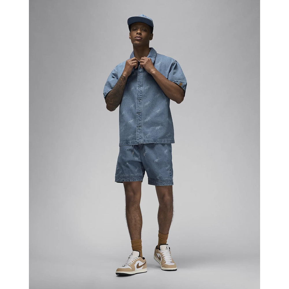 Сорочка Air Jordan Flight Heritage Denim Short Sleeve Shirt