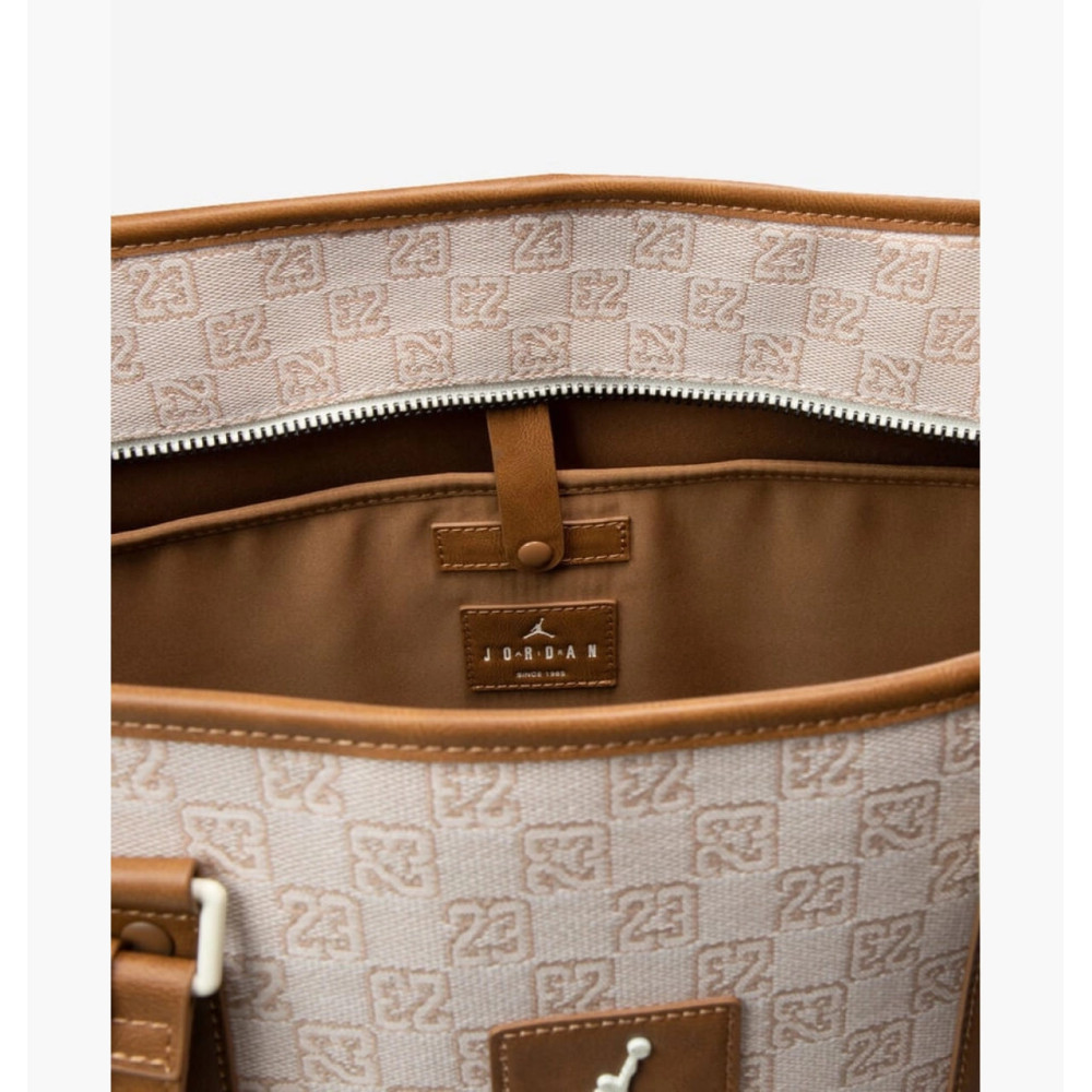 Сумка Air Jordan Monogram Tote Bag Coconut Milk Beige