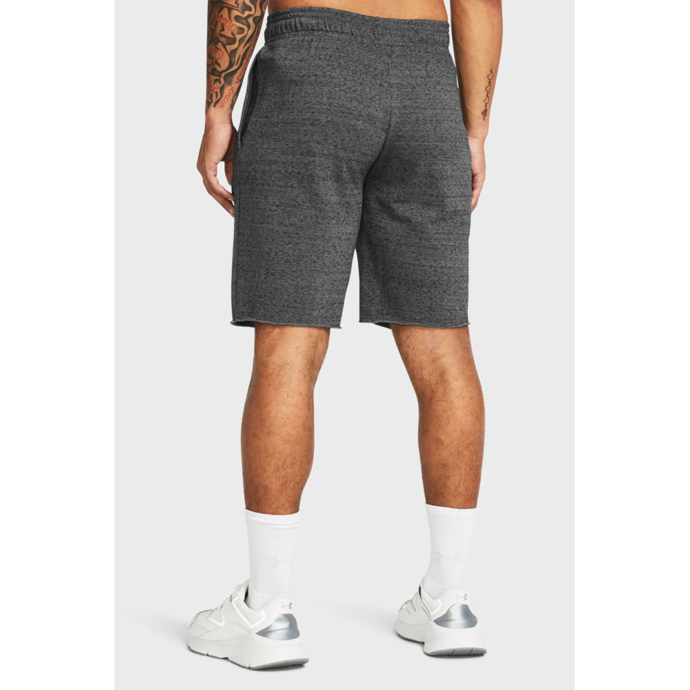 Чоловічі сірі шорти UA RIVAL TERRY SHORT
