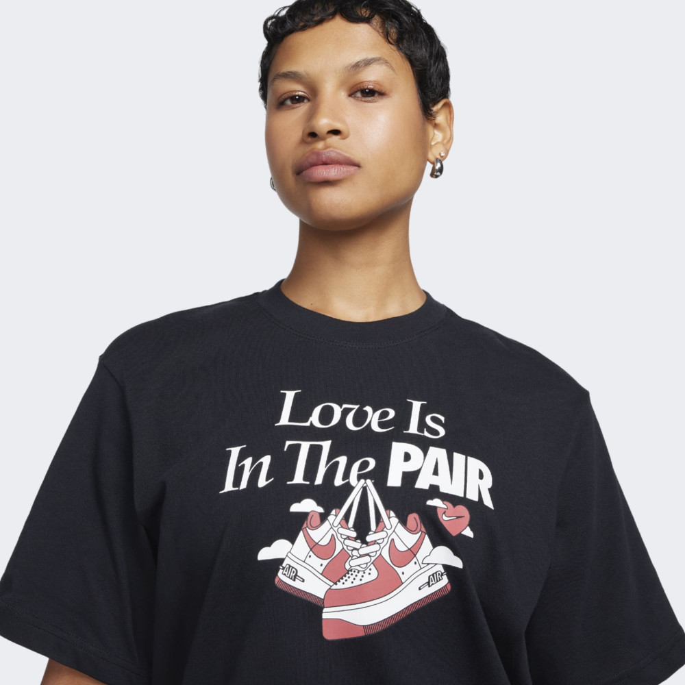 Футболка Nike W NSW TEE OC 1 BOXY VDAY (FQ8870-010)