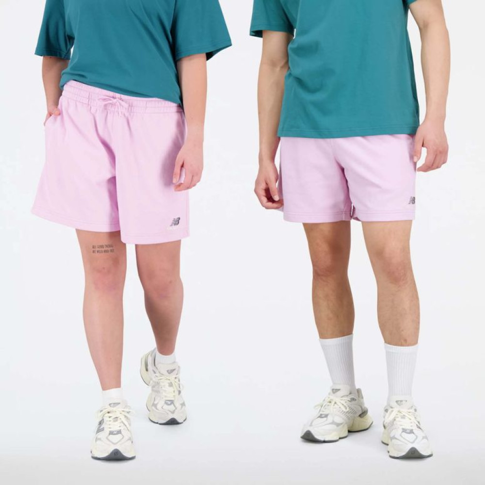 Розовые шорты NB Uni-ssentials (unisex)