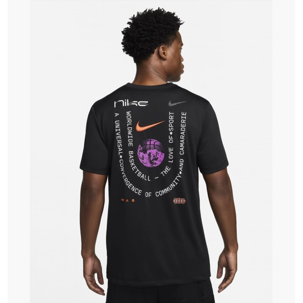 Футболка Nike Dri-Fit Basketball T-Shirt Black (FV8412-010)