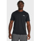 Черная футболка Under Armour LAUNCH SHORTSLEEVE