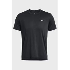 Чорна футболка Under Armour LAUNCH SHORTSLEEVE