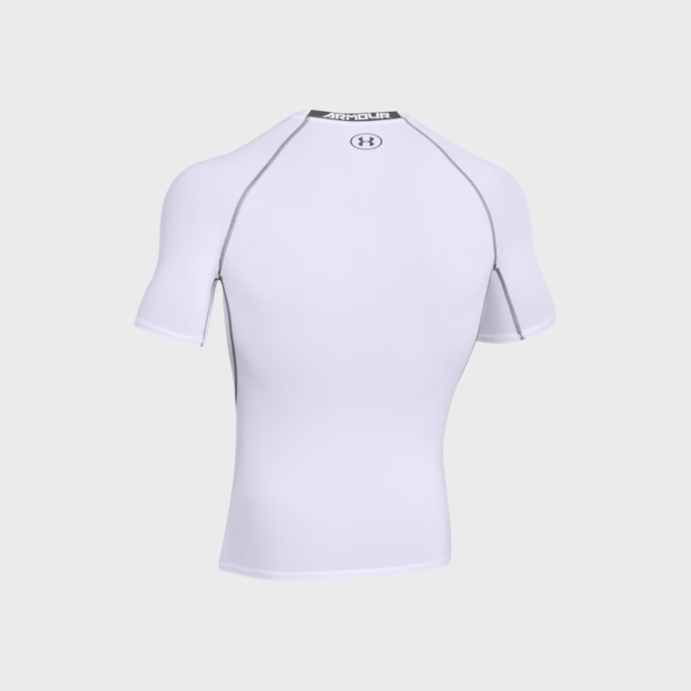 Мужская белая футболка Under Armour HG ARMOUR SS