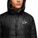 Мужская черная куртка Nike FLEECE