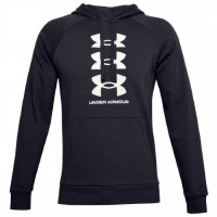 Мужское черное худи Under Armour Rival Flc Multilogo HD