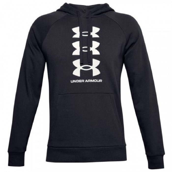 Мужское черное худи Under Armour Rival Flc Multilogo HD