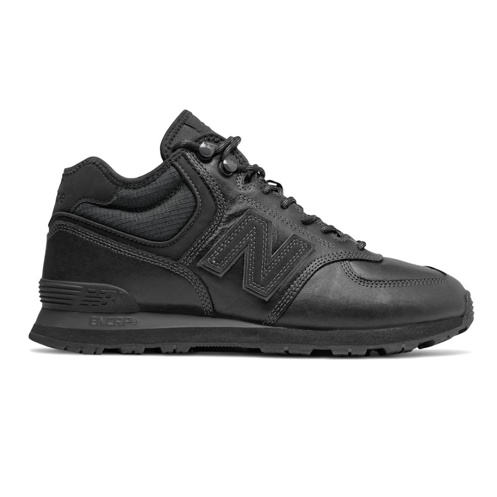 Чоловічі чорні кросівки New Balance 574 Mid