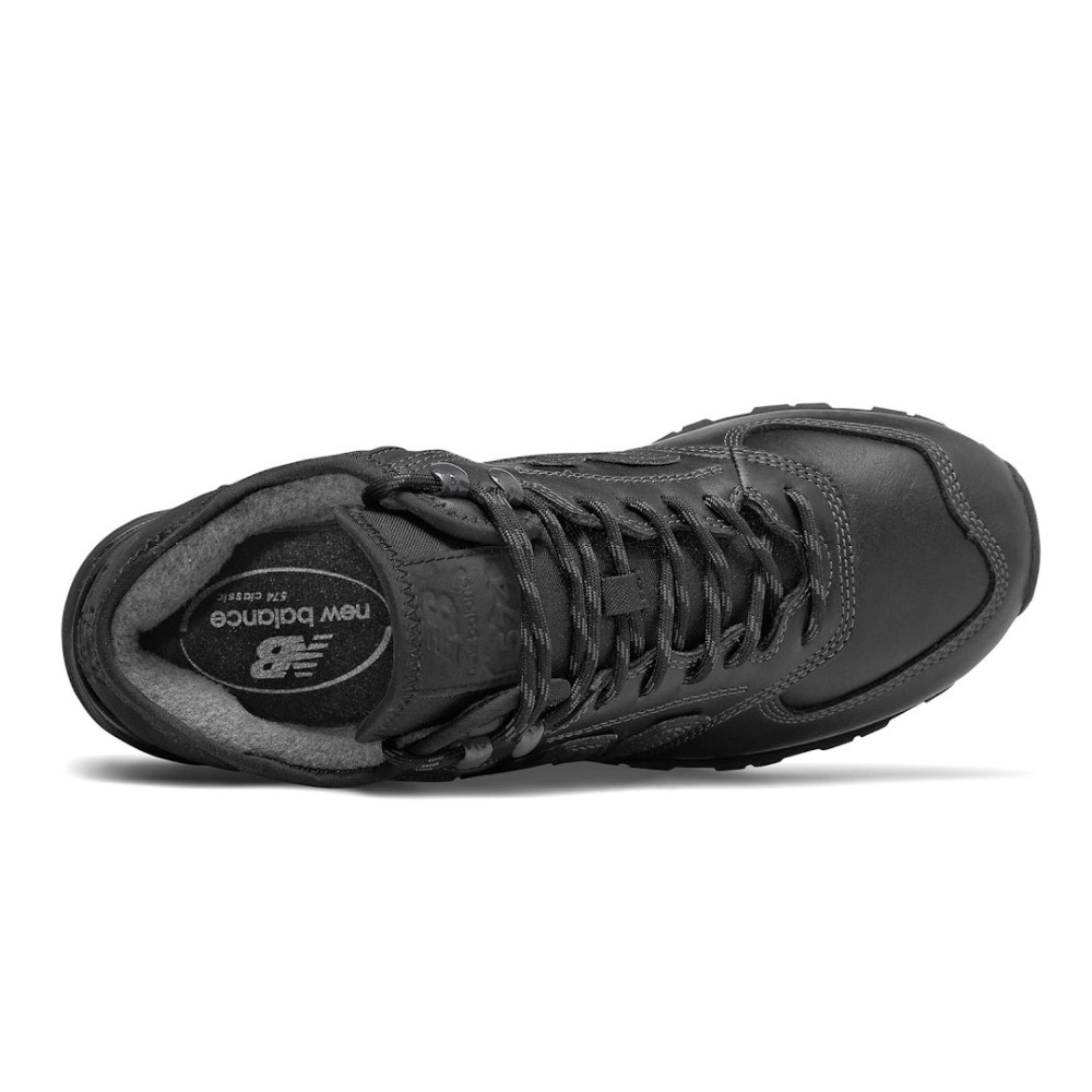 Чоловічі чорні кросівки New Balance 574 Mid