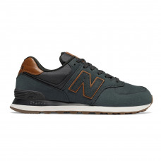 Чоловічі чорні кросівки New Balance 574 Nubuck