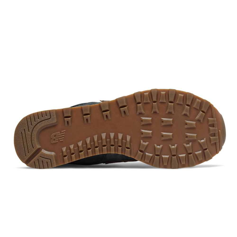 Чоловічі чорні кросівки New Balance 574 Nubuck