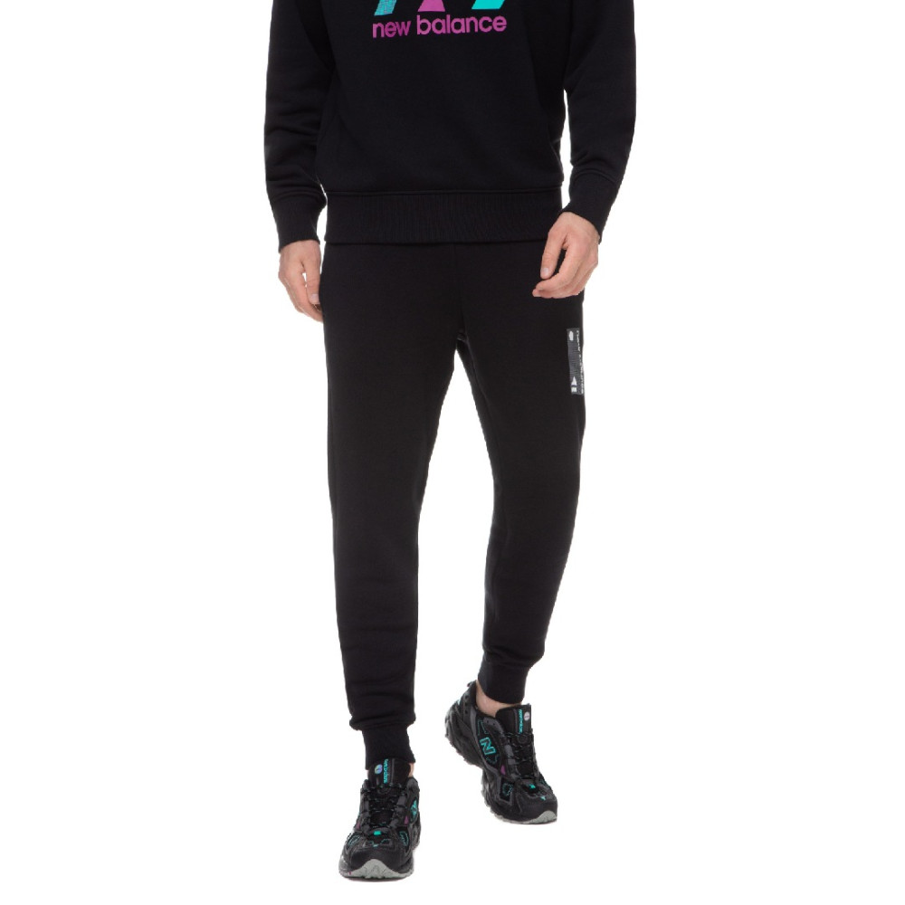 Чоловічі чорні спортивні штани ( костюм) New Balance Essentials Terrain