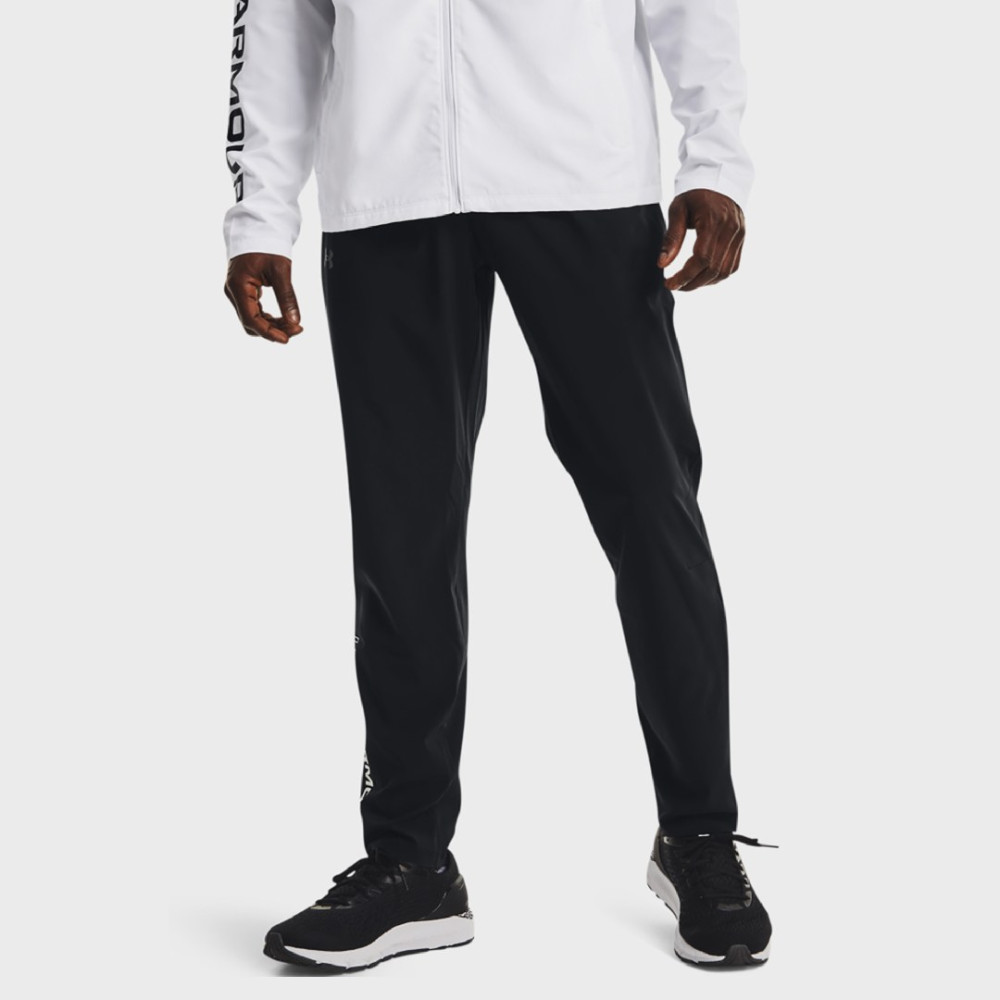 Чоловічі чорні спортивні штани UA STORM Run Pant