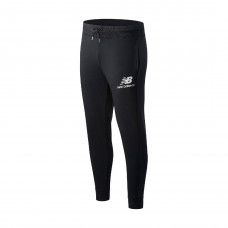 Чоловічі чорні штани New Balance Essentials Stacked Logo