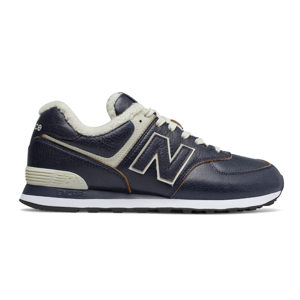 Чоловічі сині кросівки New Balance 574 FUR