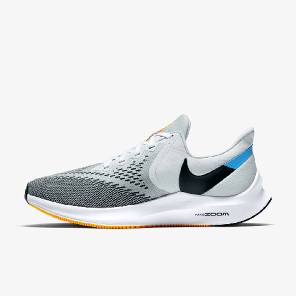 Чоловічі сірі кросівки для бігу Nike ZOOM WINFLO 6