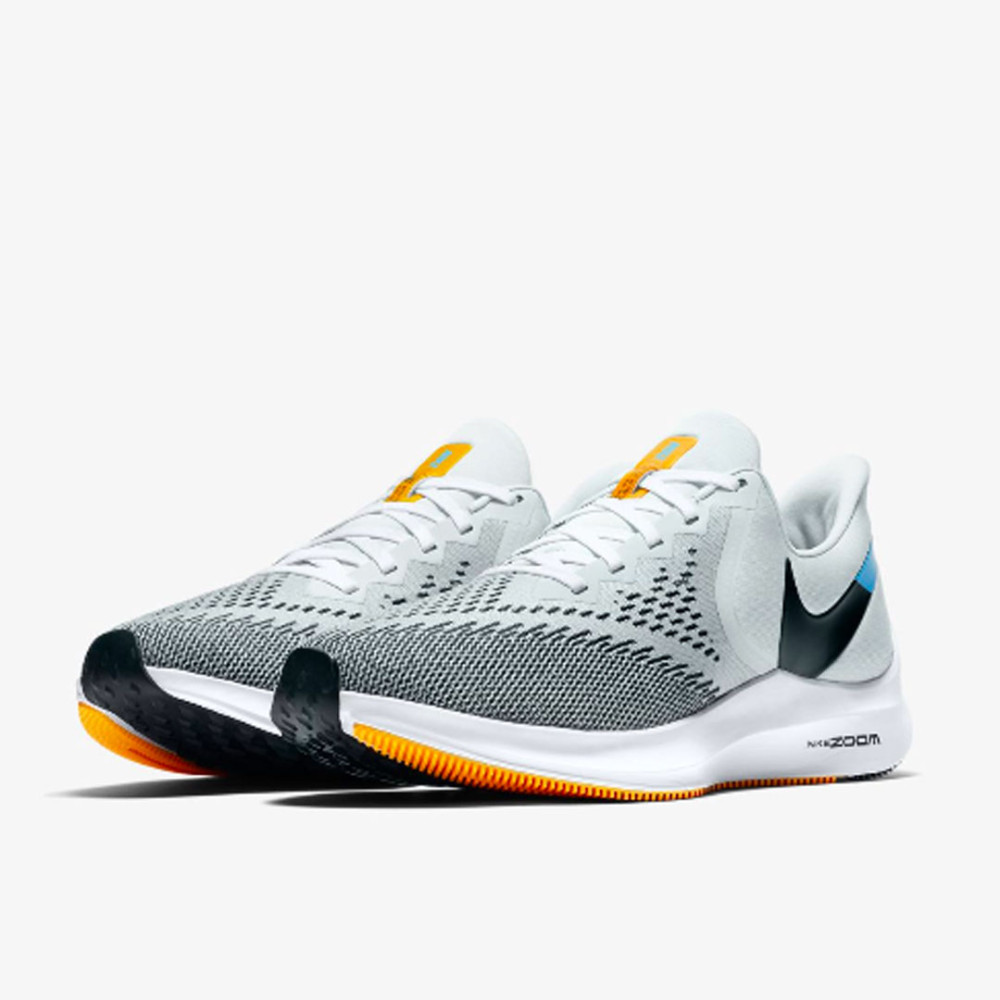 Чоловічі сірі кросівки для бігу Nike ZOOM WINFLO 6