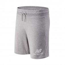 Чоловічі сірі шорти New Balance Essentials Stacked Logo