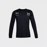 Чоловічий чорний лонгслів Under Armour 1996 LS