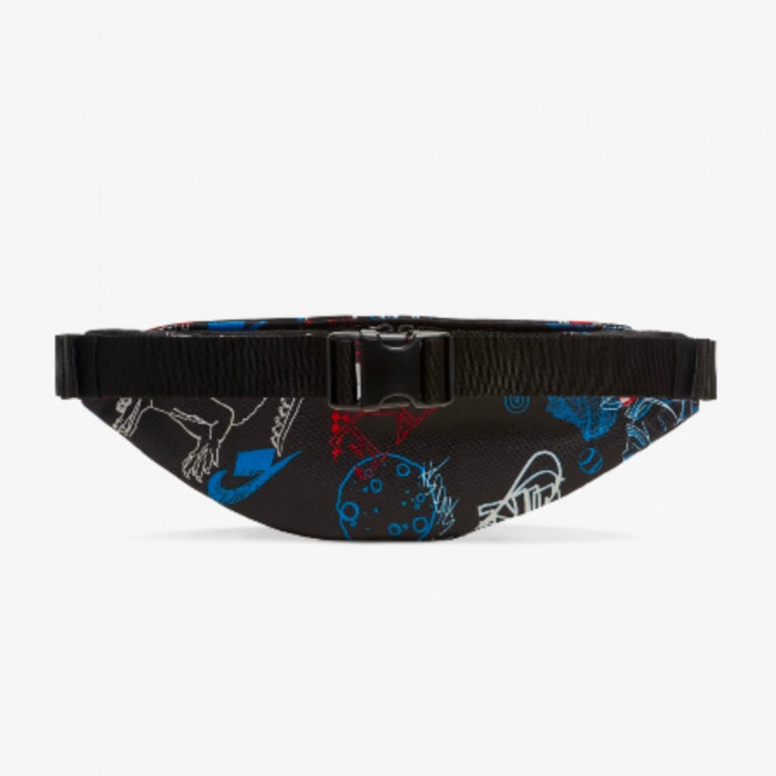 Черная поясная сумка Nike HERITAGE HIP PACK