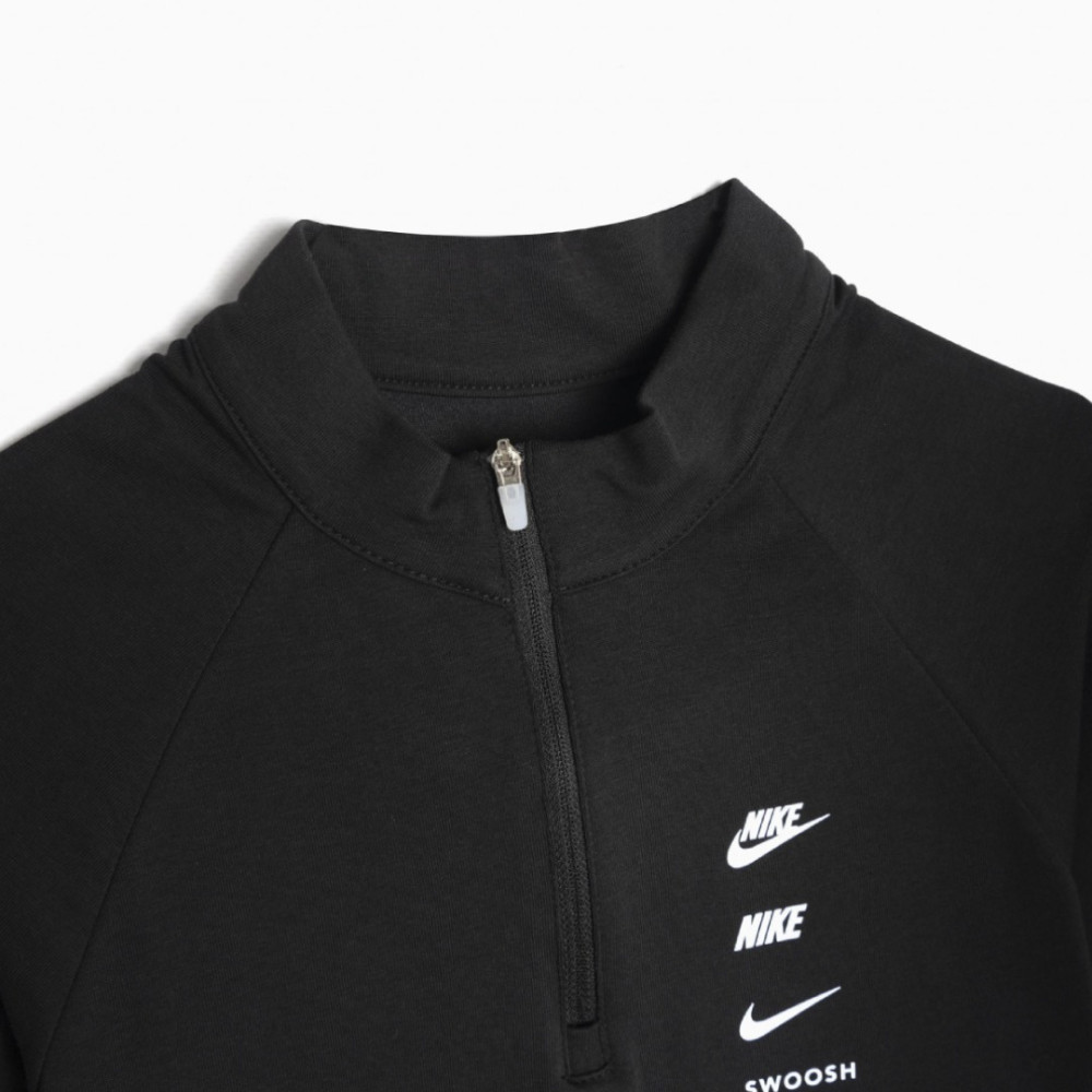 Черное платье Nike Sportswear Swoosh