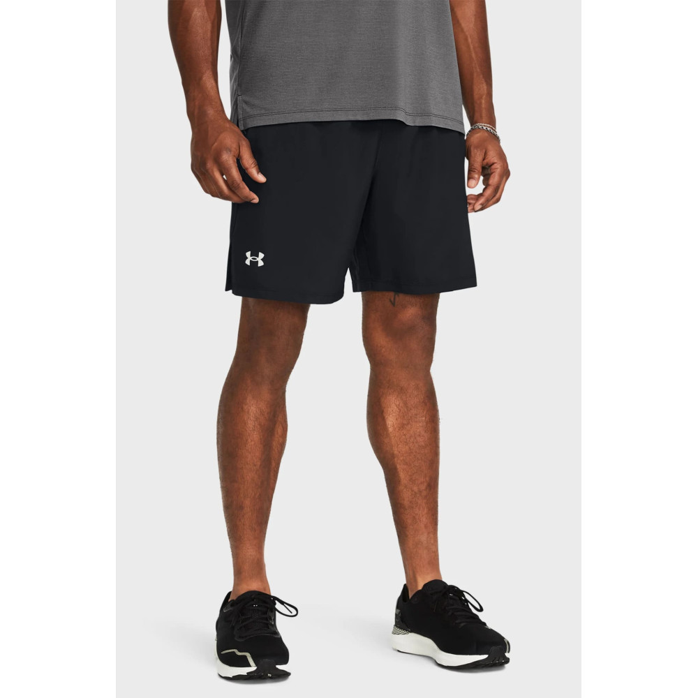 Чорні шорти Under Armour LAUNCH 7'' SHORTS