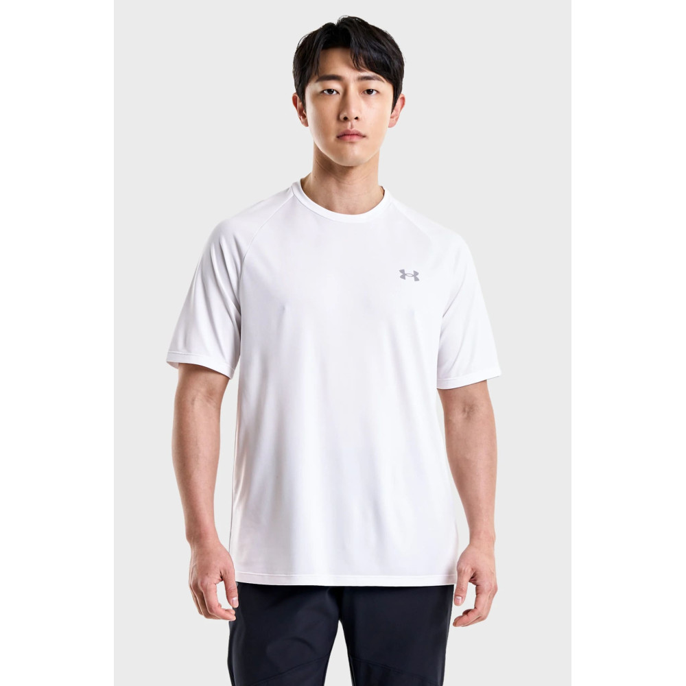 Біла футболка Under Armour Tech Reflective SS