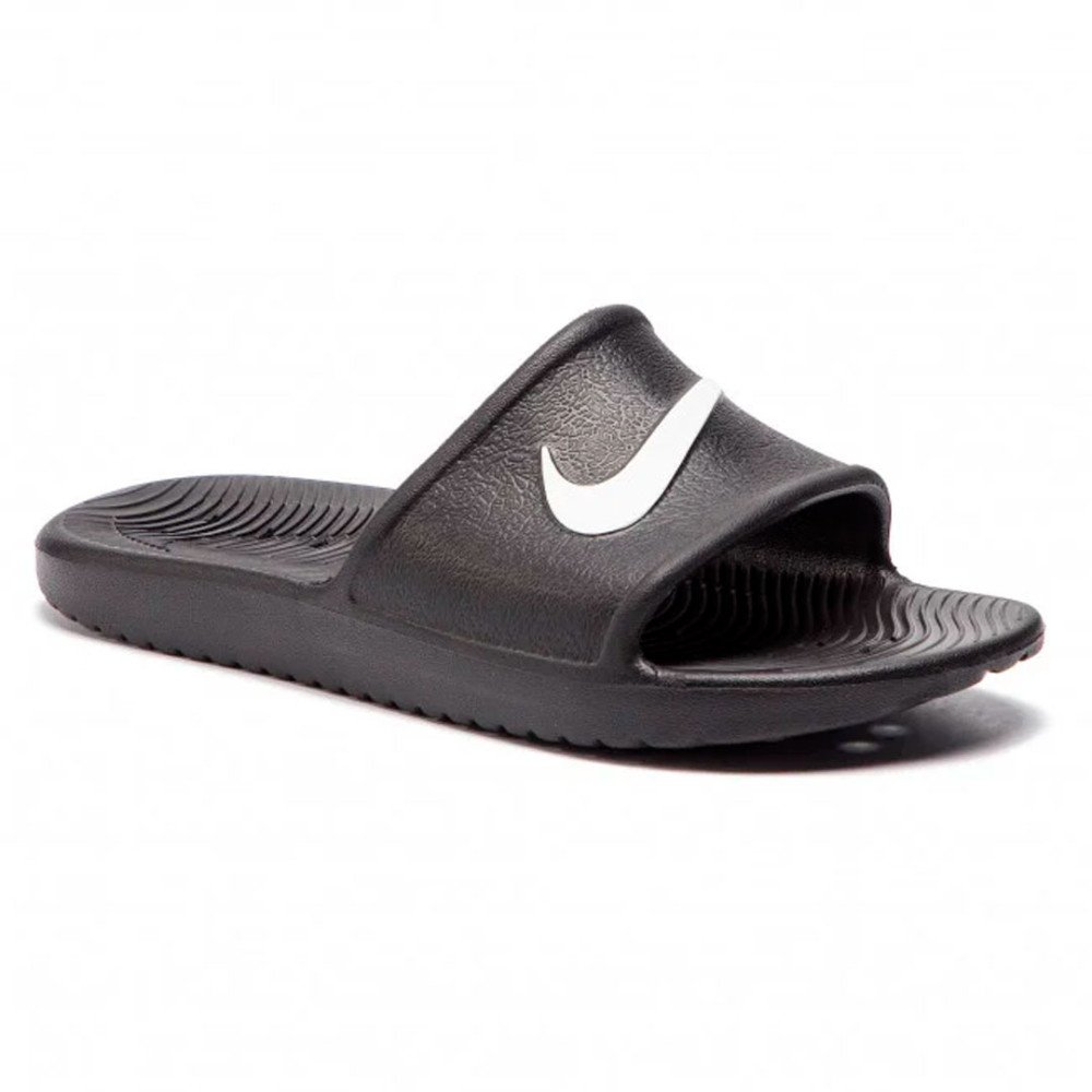 Подростковые черные сланцы Nike Kawa Shower