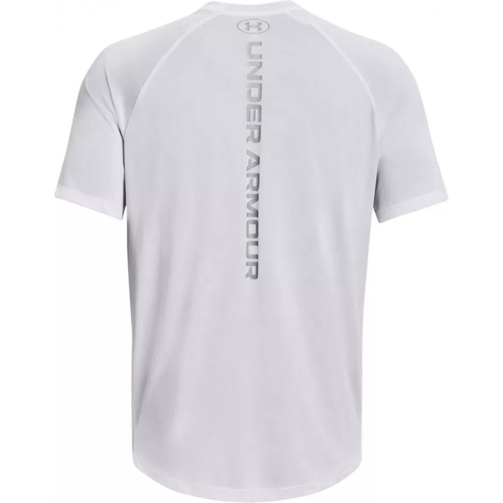 Біла футболка Under Armour Tech Reflective SS