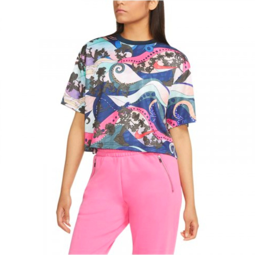Женская мультиколорная футболка Nike Sportswear