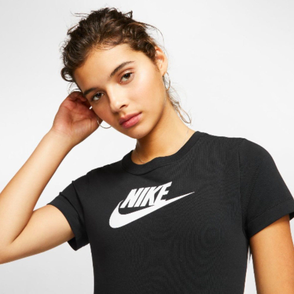 Жіноче чорне боді Nike Sportswear Heritage