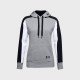 Женское худи Under Armour Rival Flece Grphic CB Hoodie