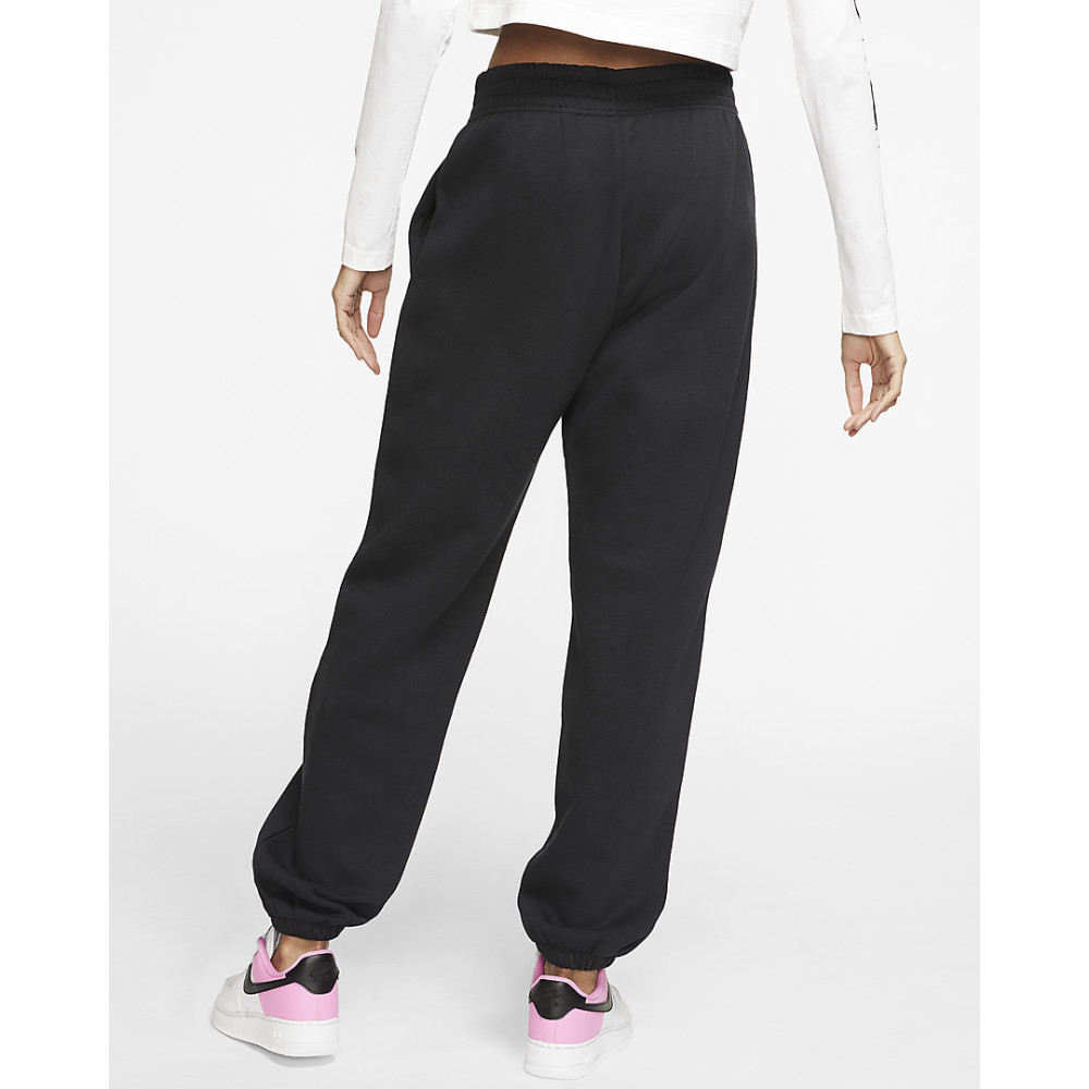 Жіночі чорні штани NIKE M J ESS FLC PANT